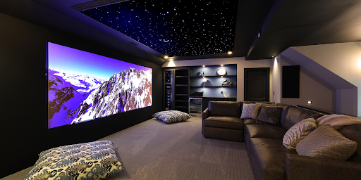 luxury home theater